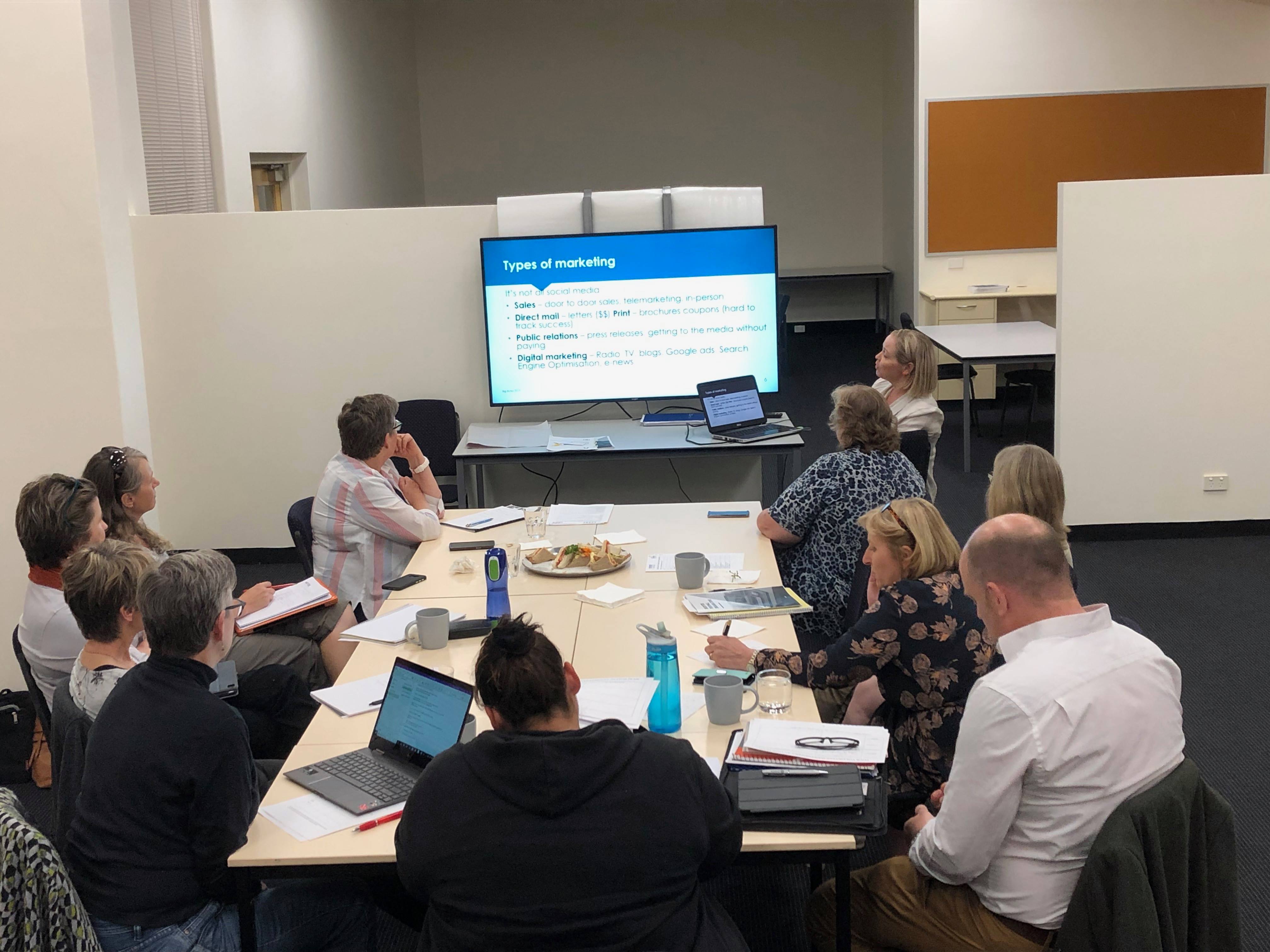 Digital Literacy for VIOs workshop - Wangaratta